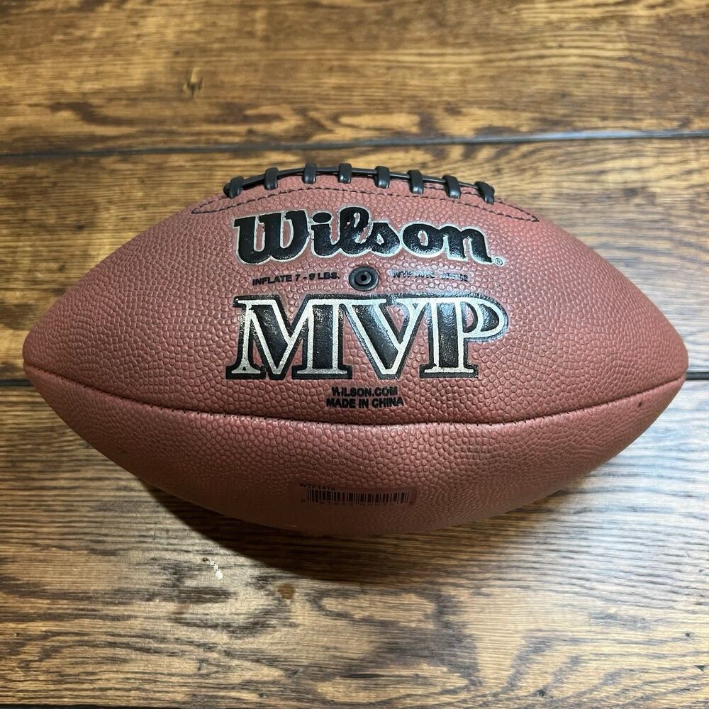 Wilson NFL MVP Football "Official Tackified" Bronze Series WTF1416